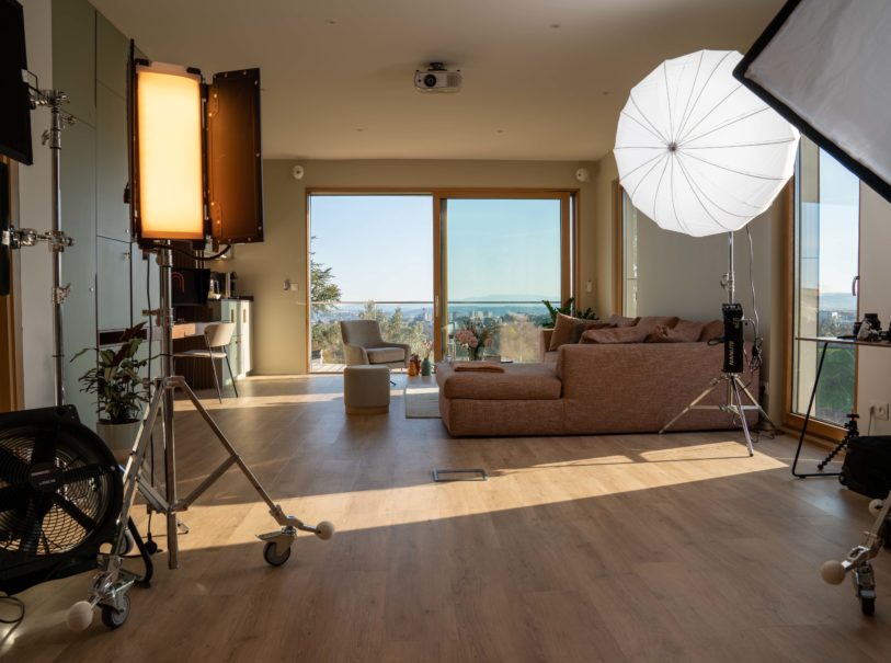 Location du studio photo et vidéo